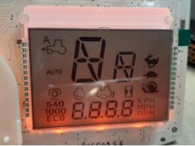 New project - Massey Ferguson 6400/7400-Sarja-series tractor lcd display - in developping