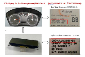 Is your market in need of Ford Focus, C-max dashboard display replacement ?